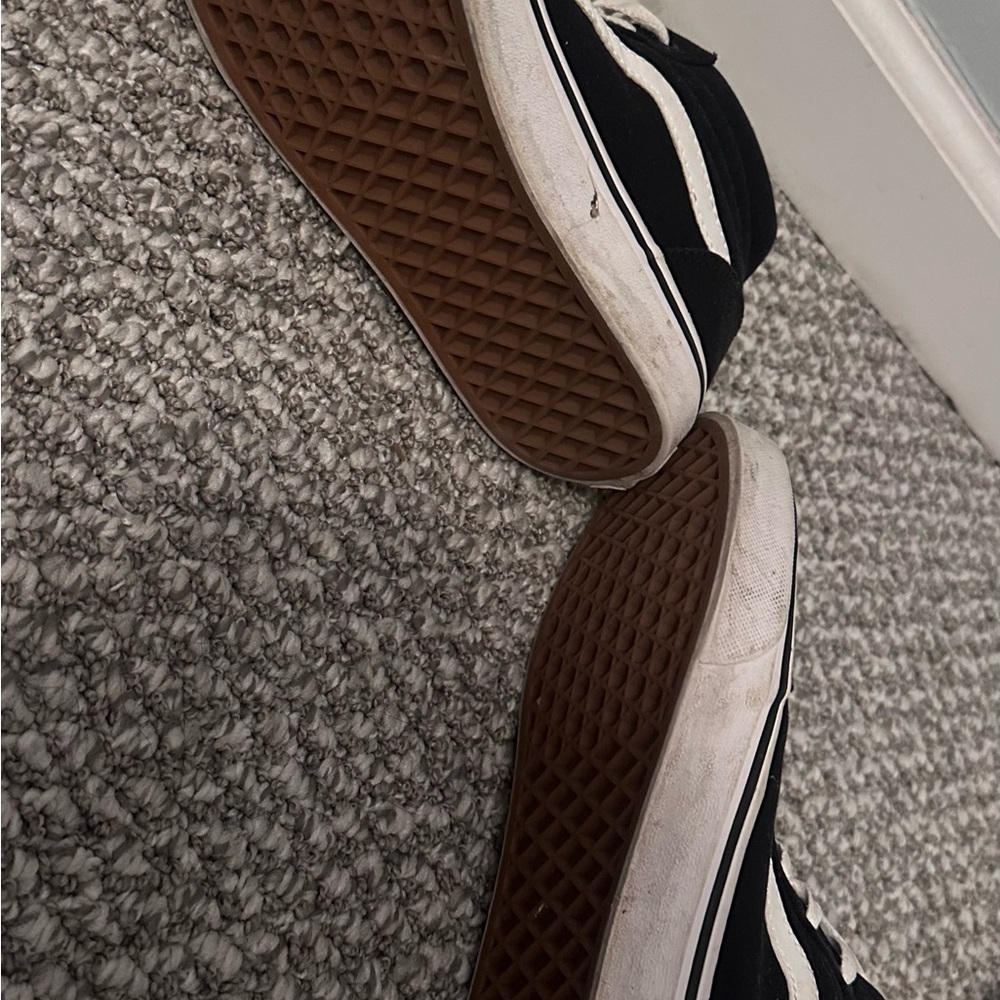 Vans Black and White High-Top Sneakers - Picture 3 of 5